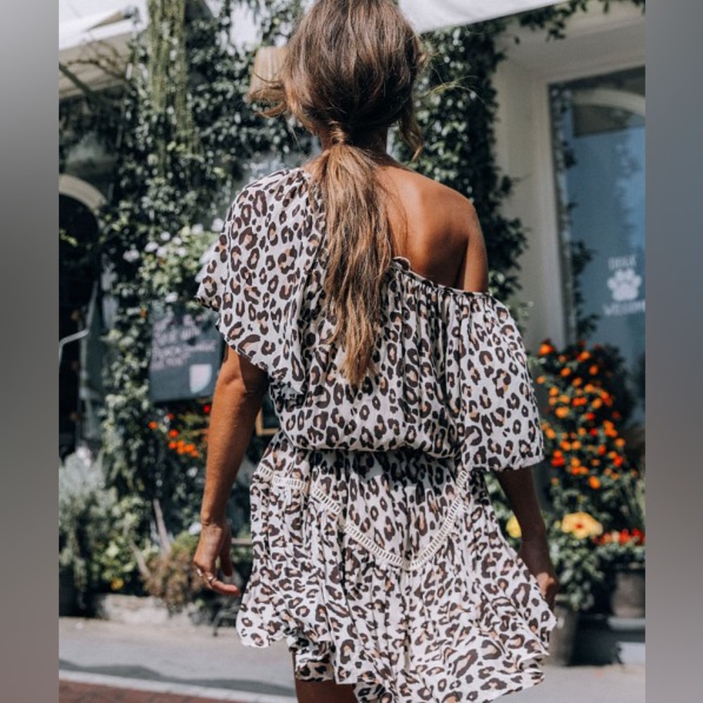 🐆 Spell Bodhi Mini Dress (vintage spell, leopard print) - Picture 2 of 9